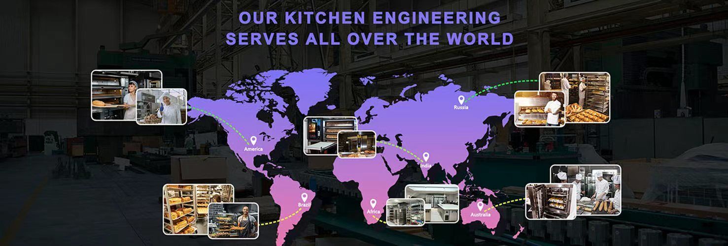 Restaurante que cocina el equipo