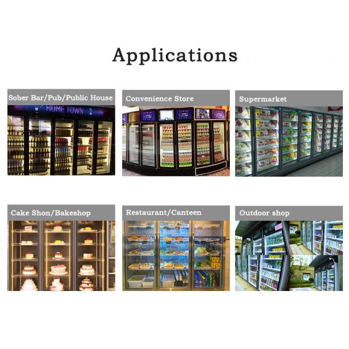 Equipo de refrigeración industrial ajustable con doble sellado de bolsas de aire y ruedas universales de alta resistencia 5