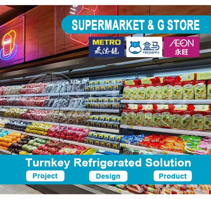 Simplifique las operaciones de su supermercado con equipos de refrigeración industriales Soluciones personalizadas para cada necesidad 0