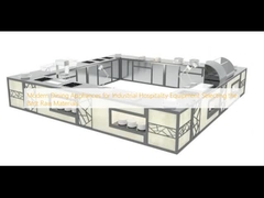 Aplicaciones de comedor modernas para equipos industriales de hospitalidad Selección de las mejores materias primas