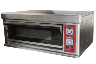 Máquina comercial durable 304 Shell de acero inoxidable de la hornada del pan del horno de la pizza