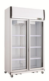 refrigeradores industriales de la exhibición del supermercado de la bebida del equipo de refrigeración 980L verticales