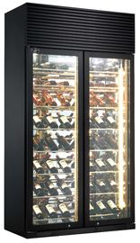 Refrigerador horizontal del vino del sistema de enfriamiento de la fan del refrigerador del compresor del refrigerador de la botella de vino