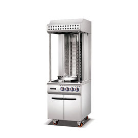 Máquina eléctrica del kebab de Shawarma del acero inoxidable del equipo de la cocina del hotel del restaurante