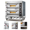 Equipo de horneado comercial de 220v, pequeños hornos de cono para estante doméstico Vassoi para exteriores portátiles