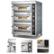 Equipo de horneado comercial con Control Digital, Mini panadería de porcelana, ahumador de Pizza móvil, máquina de horno para hornear pasteles y pan