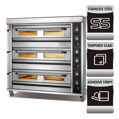 Manoplas de horno de pan Rofco de sublimación para hornos secadores Turbo Chef de Pizza de freidora de aire caliente