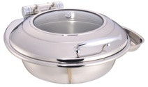 Higiene Equipo de cocina comercial 6L Chafers redondos marco W / O