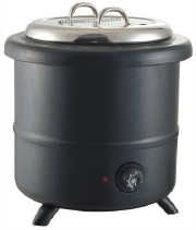 Cubierta de horno de sopa electrónica de 8L SS201 para calefacción por inducción