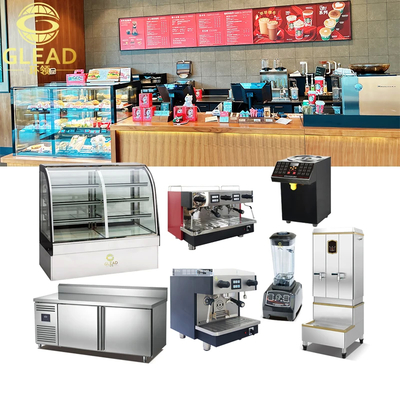 Horno de panadería de gas con control de temperatura digital Gran capacidad para hacer pizza