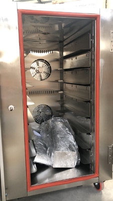 Oven de horneado comercial de acero inoxidable Oven de convección 10 bandejas Productividad eléctrica GLP/gas natural