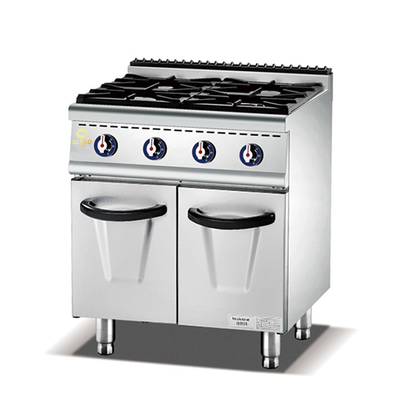 Equipo de cocina de acero inoxidable NG/LPG GL-RS-4H con conexión R13/4