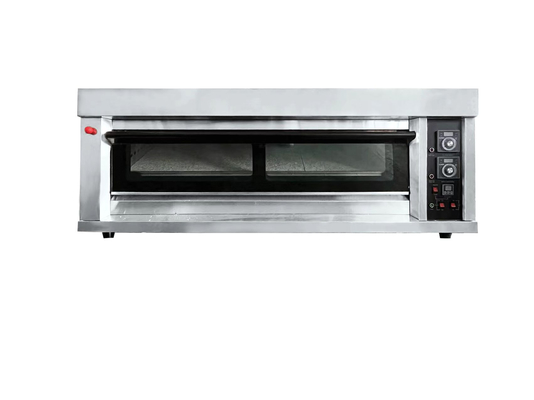 1 capa 2 bandejas de acero inoxidable horno de panadería eléctrico 0.1kw 220V equipo de panadería comercial productividad
