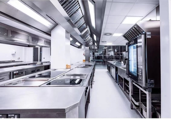 Equipo de cocina de gas de acero inoxidable para restaurantes GL-RS-4G 192 kg Peso 3.95/5.66Kg/h Consumo