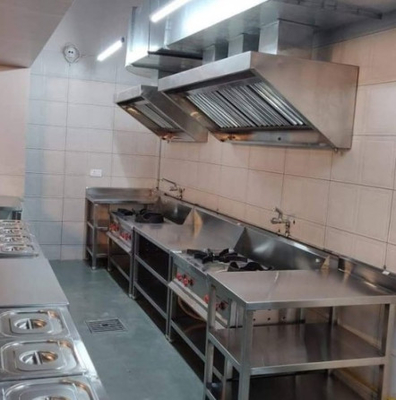 Equipo de cocina de gas de acero inoxidable para restaurantes GL-RS-4G 192 kg Peso 3.95/5.66Kg/h Consumo