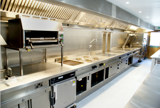 Equipo de cocina de gas de acero inoxidable para restaurantes GL-RS-4G NG/LPG 3.95/5.66Kg/h