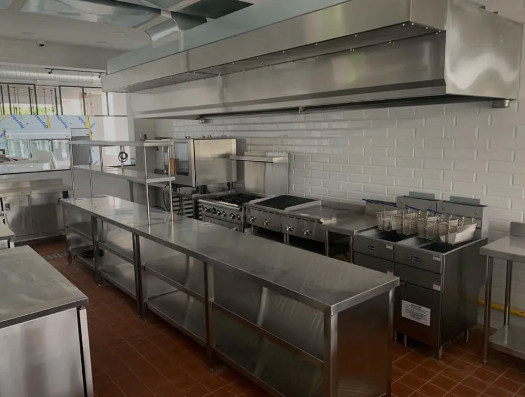 Equipo de cocina de gas de acero inoxidable para restaurantes GL-RS-4G NG/LPG 3.95/5.66Kg/h