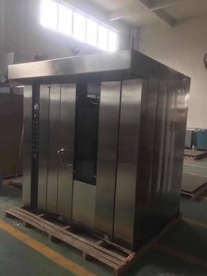 Productividad JYMX-64Q Equipo de horno rotativo de horno eléctrico/gas/diésel para pizza/pan