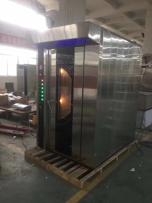 Productividad JYMX-64Q Equipo de horno rotativo de horno eléctrico/gas/diésel para pizza/pan