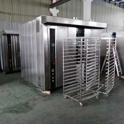 Equipo de cocción de pizza/pan de acero inoxidable 4.5kw Horno eléctrico/gas/diésel comercial JYMX-64Q