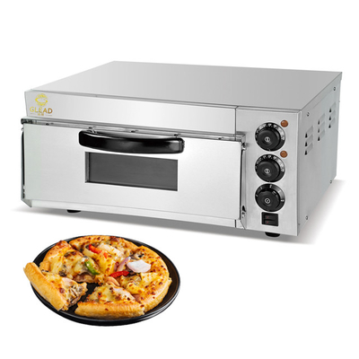 Productividad ZH-1M Equipo de panadería comercial Horno para pizza y pan 2KW 220-240V/50Hz-60Hz