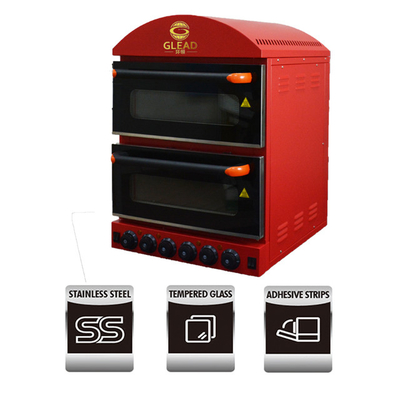 Productividad Equipo de horneado comercial Máquina para hacer pan de pizza 4kw 220-240V/50Hz-60Hz