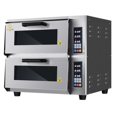 Equipo de cocción de pizza/pan de 2 capas con pintura 220-240V 50HZ