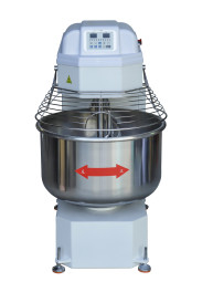 Mezcladora eléctrica de masa comercial de acero inoxidable de 1.1kw para la producción de pizza y pan
