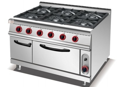 Eficiencia Gas natural/GPL Equipo de cocina Conexión de gas R13/4 3.95/5.66Kg/h Consumo