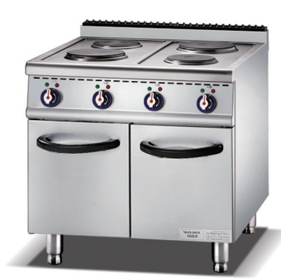 Control digital Gas Restaurante Equipo de cocina bandejas de plato liso completo 220-240V Plata Blanco