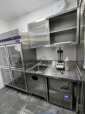 Estufas de gas de acero inoxidable comercial de gama 6 para restaurantes de servicio pesado