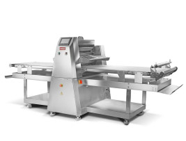 Compacto Ahorro de espacio Equipo de horneado comercial Productividad comercial Plancha plegable de masa