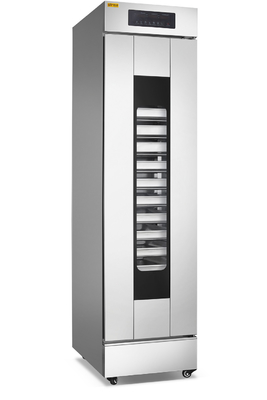 Proofer eléctrico simple con 13 bandejas versión de vidrio personalizable 2.6KW de potencia