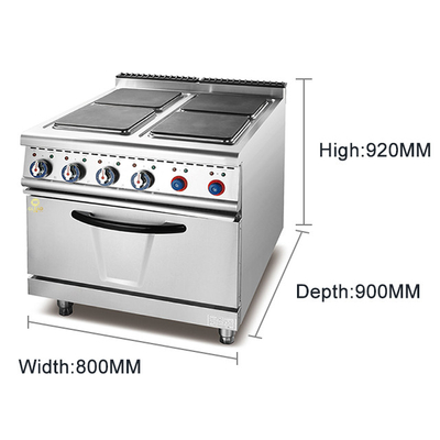 Equipo de cocina de restaurante eléctrico de acero inoxidable comercial de 21 kW