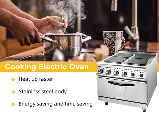 Equipo de cocina de restaurante eléctrico de acero inoxidable comercial de 21 kW