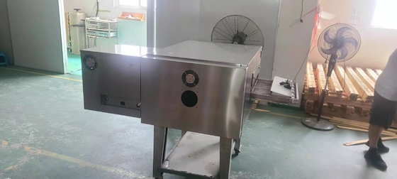 Horno de pizza para hornear con GLP 3N-380V/50Hz Equipo comercial con base de mármol