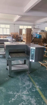 Horno de pizza para hornear con GLP 3N-380V/50Hz Equipo comercial con base de mármol