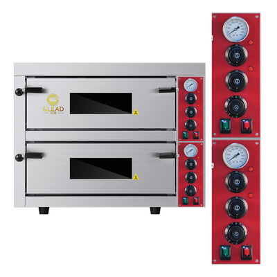 Horno de horneado comercial de trabajo pesado 9kW Rango de temperatura 115KG Peso neto