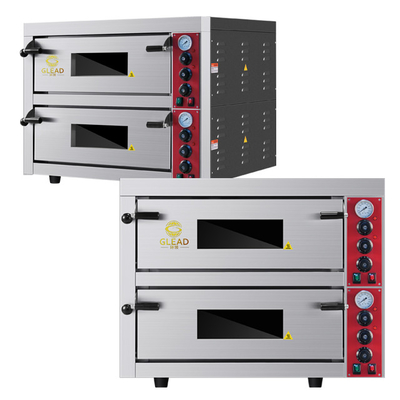 Horno de horneado comercial de trabajo pesado 9kW Rango de temperatura 115KG Peso neto