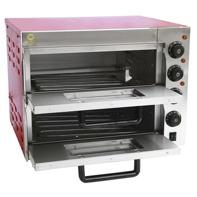Horno eléctrico de pizza 3kw 220-240V para hornear horno de hornear comercial 29KG