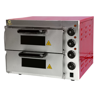 Horno de horneado comercial eléctrico Base de mármol/acero inoxidable 3kw Potencia 0-350°C Temperatura