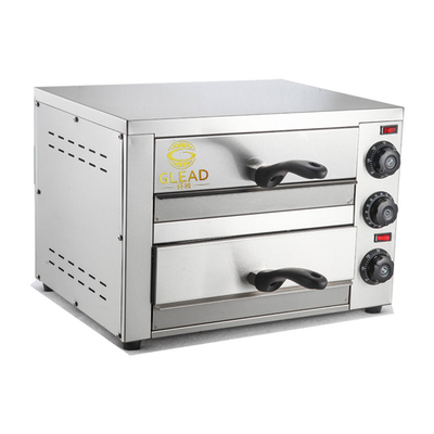 Horno eléctrico de pizza de 16 pulgadas 2460W Equipo de horneado 220V Modelo comercial