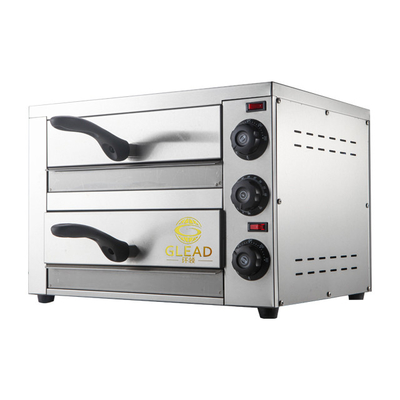 Horno eléctrico de pizza de 16 pulgadas 2460W Equipo de horneado 220V Modelo comercial