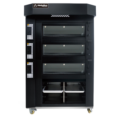 Horno eléctrico para la cocción de pizza comercial de 6 bandejas Capacidad 20.7kw Potencia 380V Voltagem