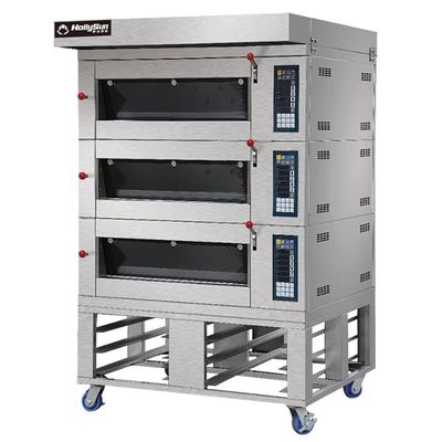 Horno eléctrico para la cocción de pizza comercial de 6 bandejas Capacidad 20.7kw Potencia 380V Voltagem