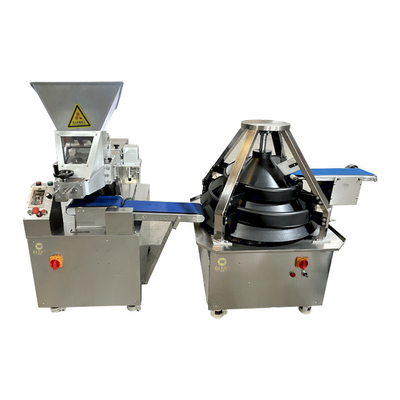 Eficiencia Línea de producción de panadería para 8000pcs/hora Producción 15~600g Peso redondeado 380V 50HZ Voltagem
