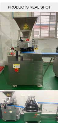 Línea de producción automática de galletas de acero inoxidable 15-600 g Peso redondeado 8000 pcs/hora Producción
