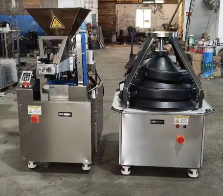 Línea de producción de panadería automática de 600 g máquina redondeadora de masa cónica