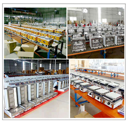Equipo de cocina de cocina comercial de acero inoxidable eléctrico 125kw GL RGE R