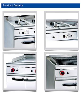 800×900×850 70 Equipo de cocina de comida rápida para comidas rápidas y convenientes